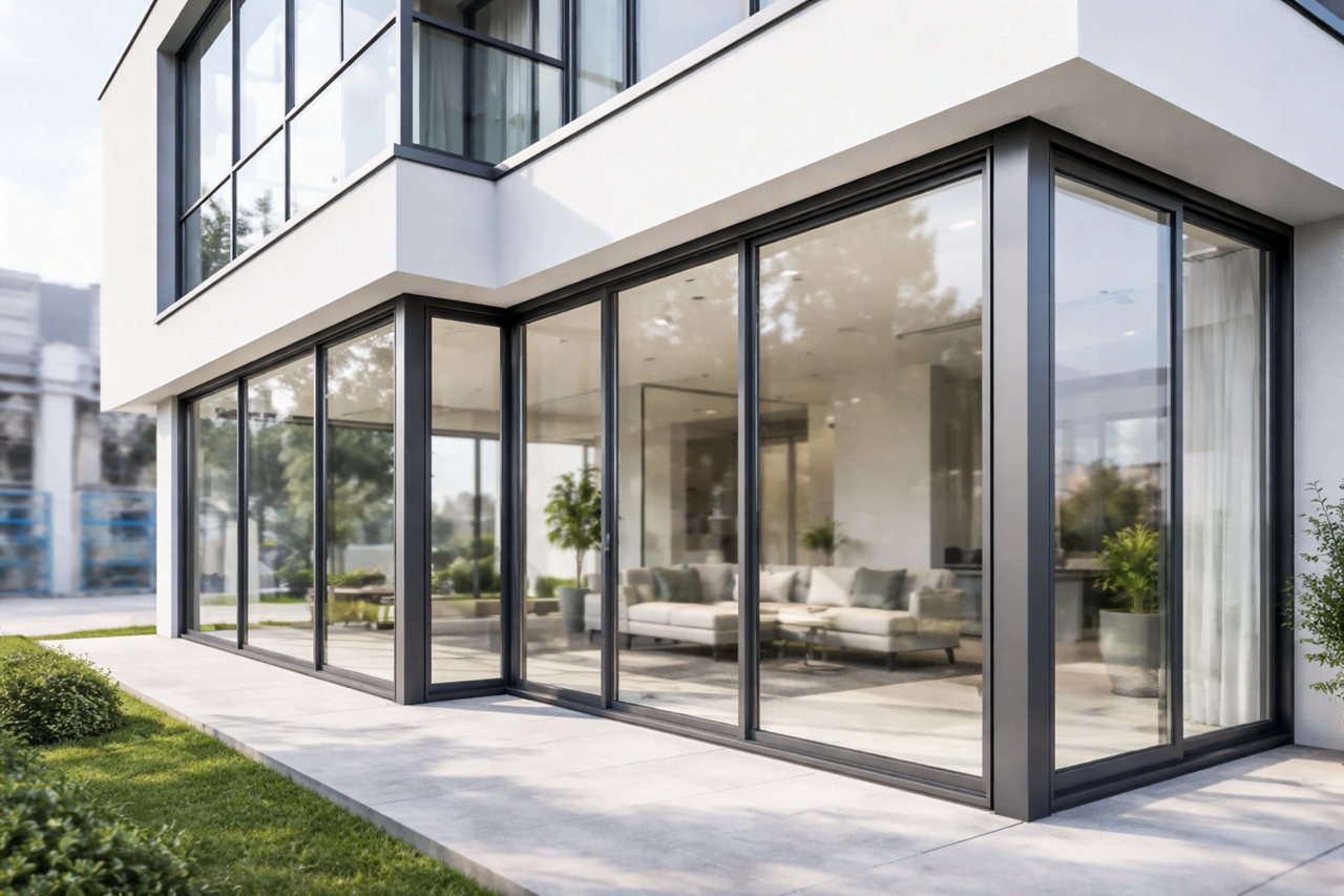 Dlaczego warto wybrać bezpośredniego producenta okien aluminiowych? 1 Producent okien aluminiowych nowoczesne okna aluminiowe