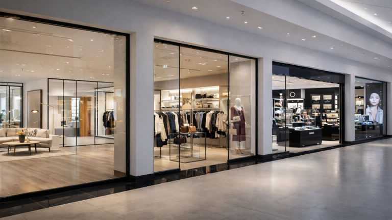 Witryny wewnętrzne do biur, sklepów i showroomów – estetyka, światło i funkcjonalny podział przestrzeni